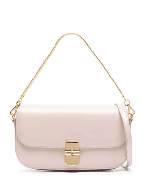 A.P.C. Grace Chain Mini Clutch Bag - 20 x 11.5 x 3 cm