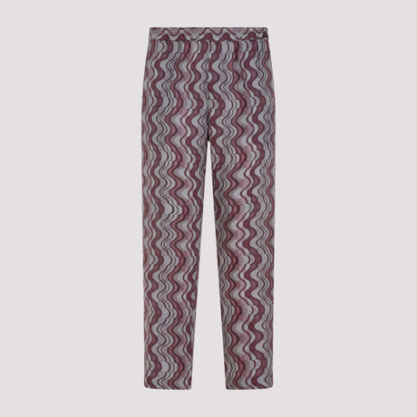 DRIES VAN NOTEN Parkino Pants - Tailored Viscose Trousers for SS24