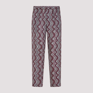 DRIES VAN NOTEN Parkino Pants - Tailored Viscose Trousers for SS24