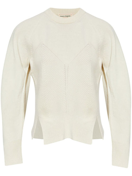 ALEXANDER MCQUEEN Chevron Corset Pullover Sweater for Men