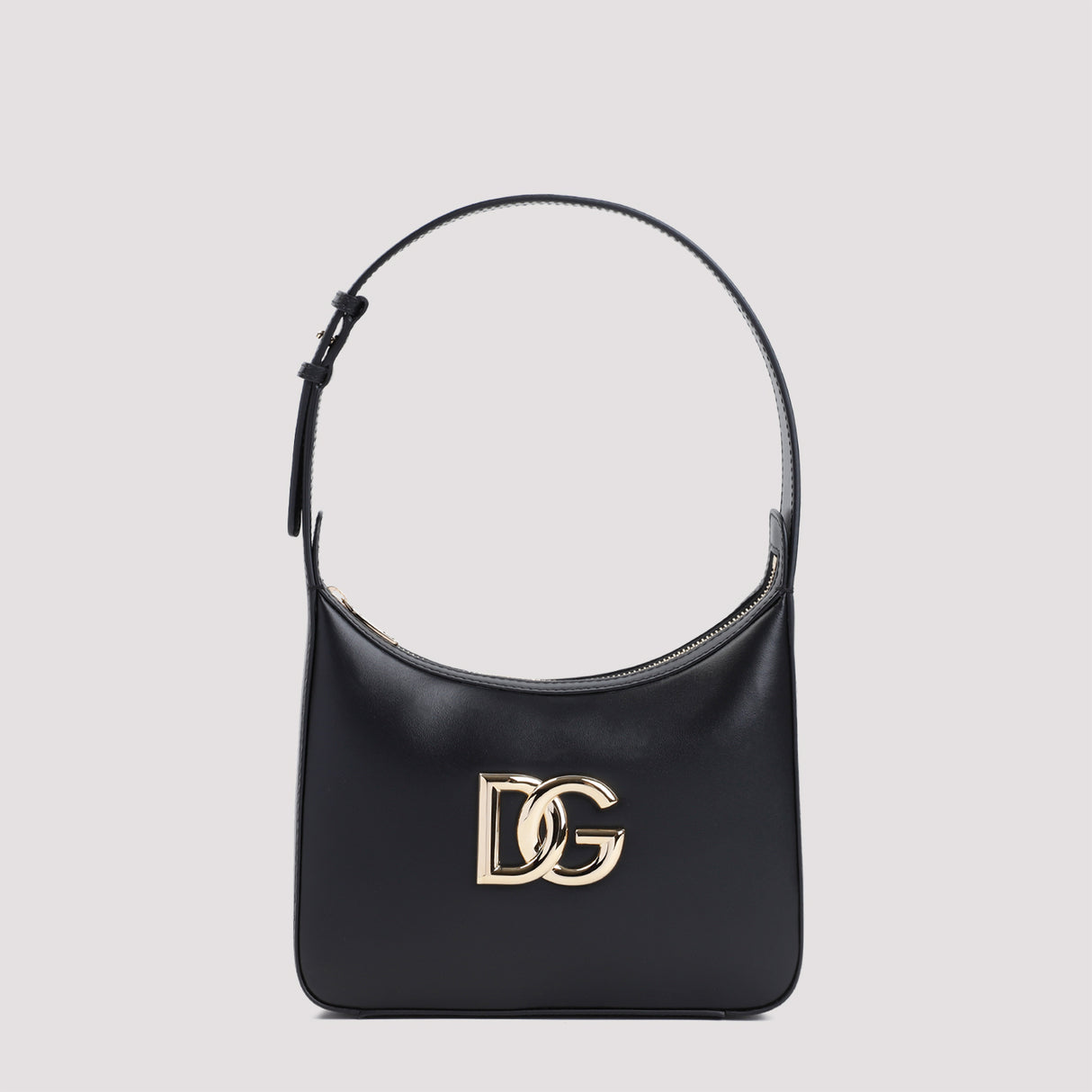 DOLCE & GABBANA Mini Leather Handbag - Compact and Chic (W:18cm H:22cm D:6cm)