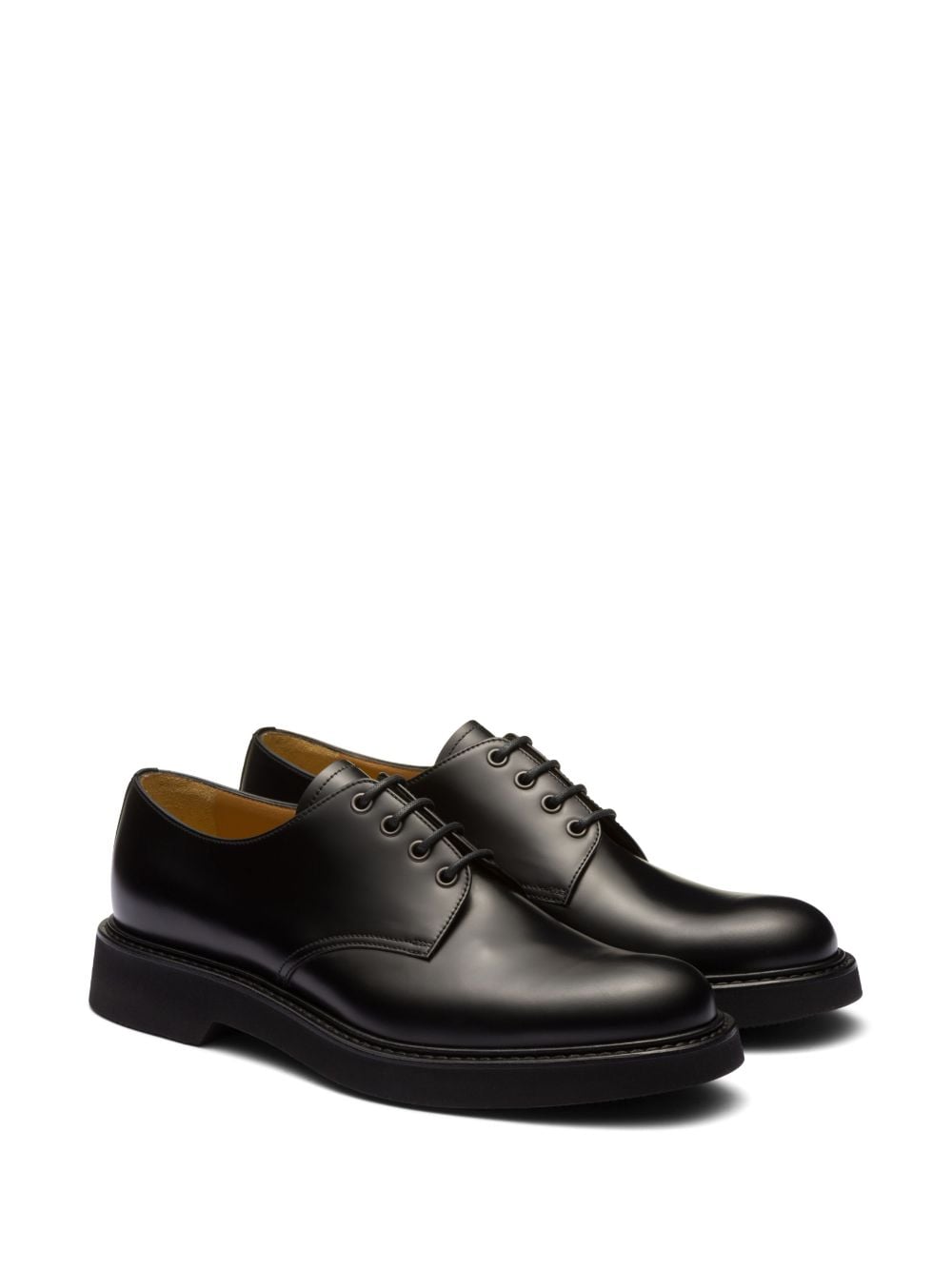 CHURCH`S Women's Classic Calf Leather Derby Dress Shoes