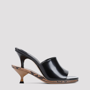 JACQUEMUS Les Doubles Flat Mules with 11cm Heel