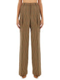 DRIES VAN NOTEN Check Pattern Regular Fit Wool Pants (Size 38)