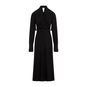 PATOU Draped Maxi Day Dress