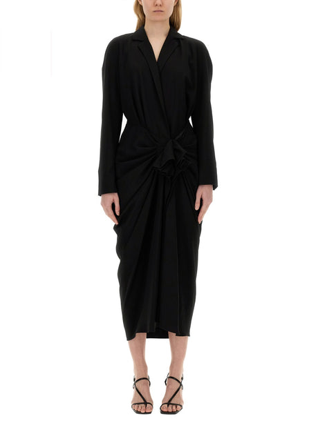 DRIES VAN NOTEN Slim Fit Midi Dress - Size 40