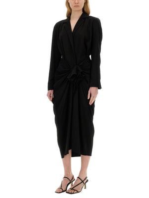 DRIES VAN NOTEN Slim Fit Midi Dress - Size 40