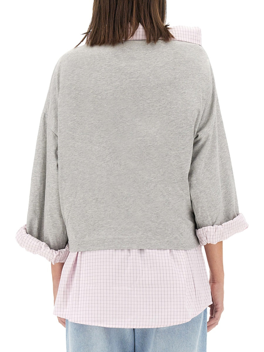 DRIES VAN NOTEN Women's Cotton Sweatshirt - Size S