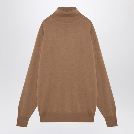 DRIES VAN NOTEN Cashmere Turtleneck Jumper with Side Slits - FW24