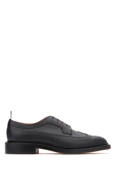 THOM BROWNE Classic Leather Loafers for Men