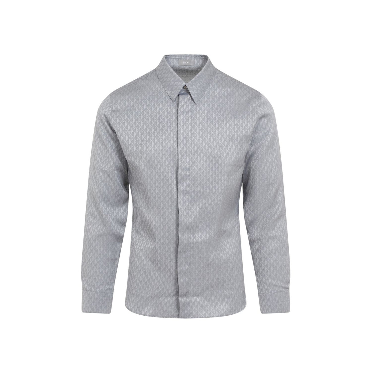 DIOR HOMME Men's Silk Long Sleeves Shirt