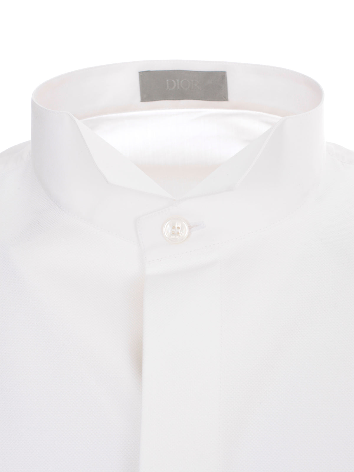 DIOR HOMME Modern Plastron Mini Shirt for Men