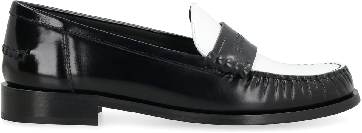 Ferragamo Refined Leather Loafers for Women