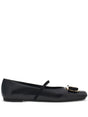 Ferragamo Signature Vara Bow Detail Ballet Flats