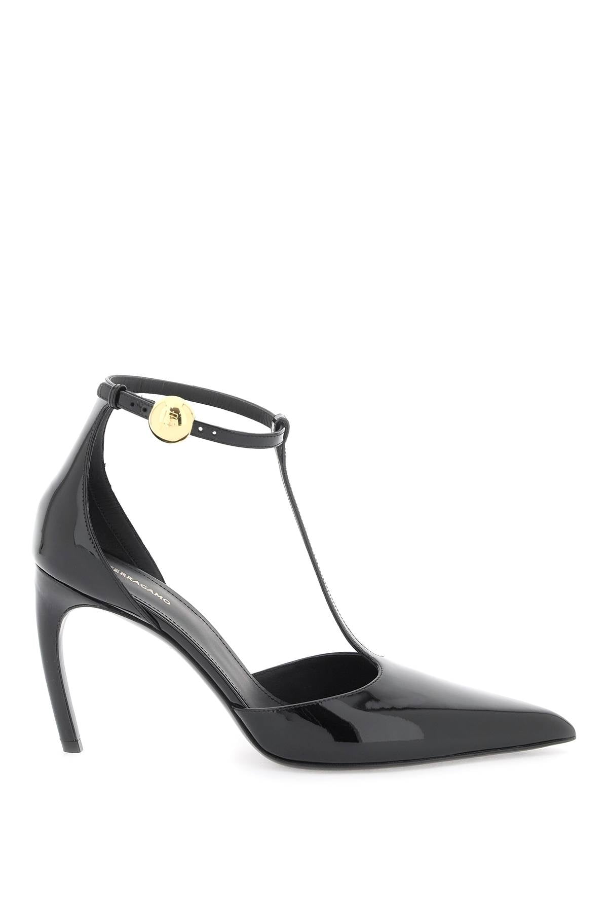 Ferragamo T-Strap Pumps for Women