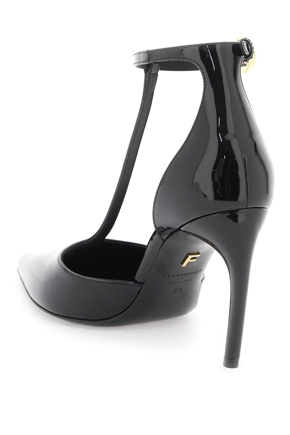 Ferragamo T-Strap Pumps for Women