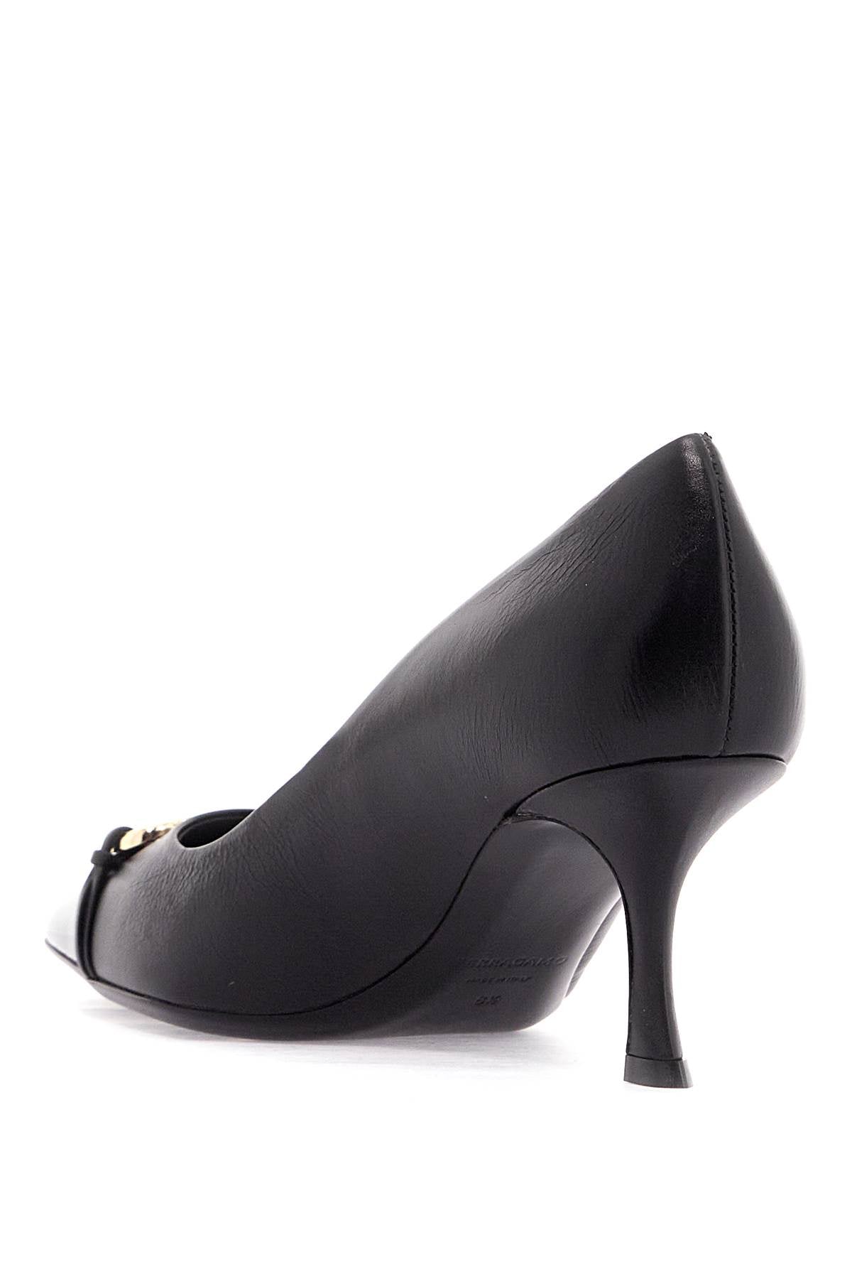 Ferragamo Elegant Gancini Hook Pumps for Women