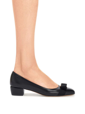 Ferragamo Elegant Mini Bow Pumps for Women