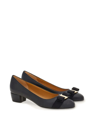 Ferragamo Elegant Mini Bow Pumps for Women