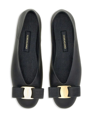 Ferragamo Bow Detail Ballet Flat