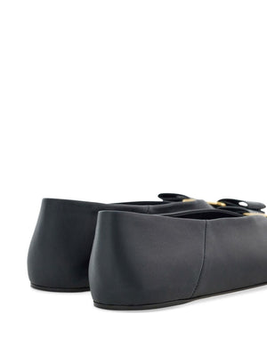 Ferragamo Bow Detail Ballet Flat