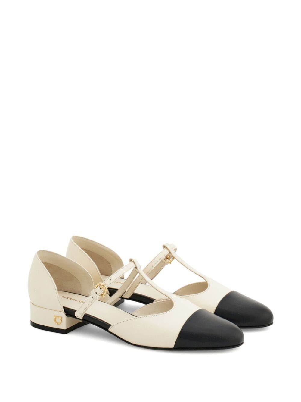 Ferragamo Luxury Leather Ballerina Flats for Women