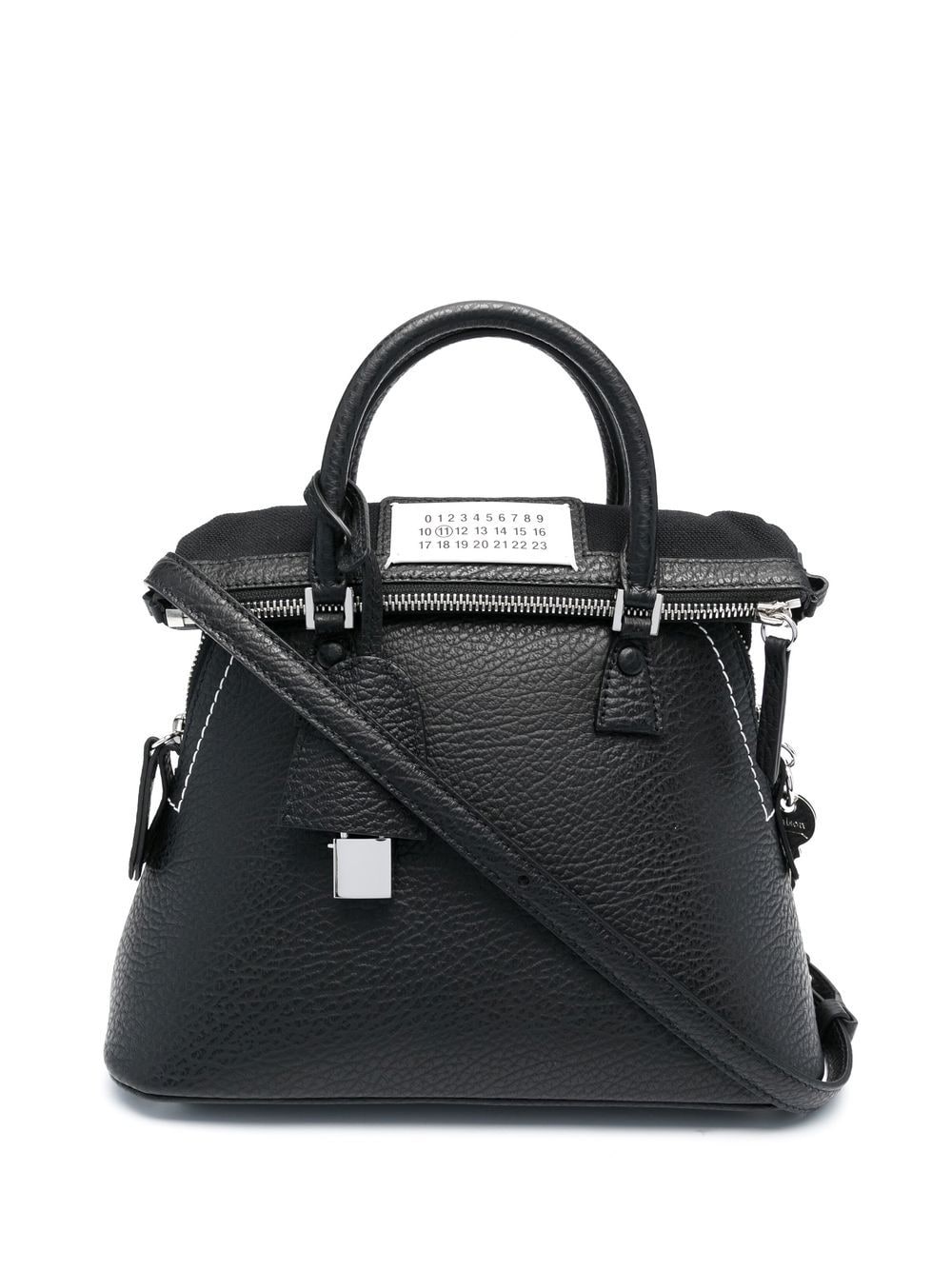 MAISON MARTIN MARGIELA Classic Mini Grainy Leather Satchel for Men