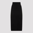 DOLCE & GABBANA Chic Viscose Midi Skirt