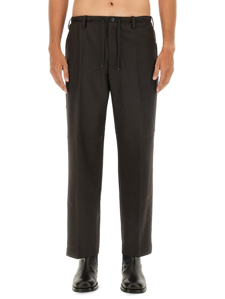 DRIES VAN NOTEN Regular Fit Wool Pants - Size 48 IT