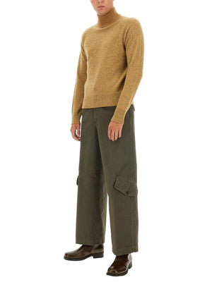 DRIES VAN NOTEN Regular Fit Cotton Pants - Size 50