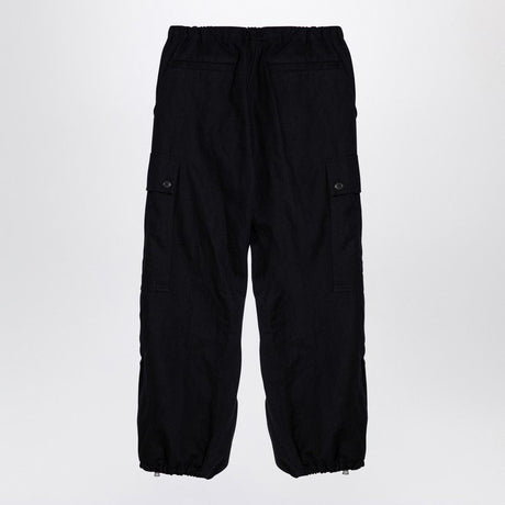 DRIES VAN NOTEN Men's Cargo Trousers with Drawstring - FW24