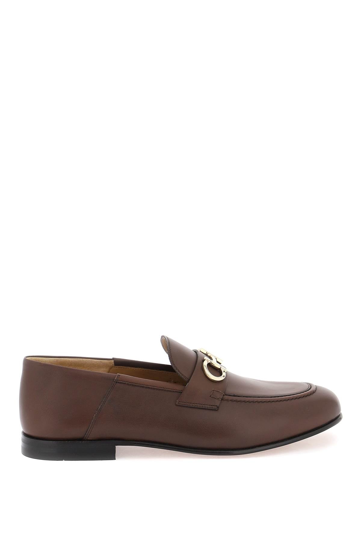 Ferragamo Gancini Hook Loafers - EEE Width