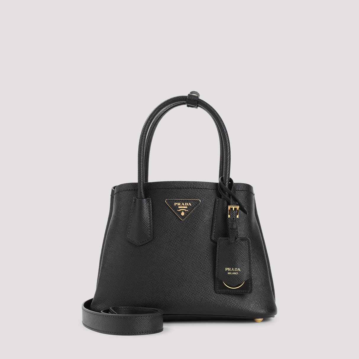 PRADA Double Handbag - W:26cm H:19cm D:12cm