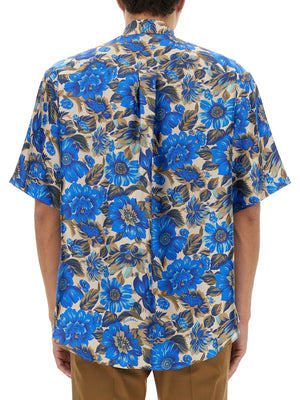 MOSCHINO COUTURE Oversize Fit Allover Print Shirt - 40 IT