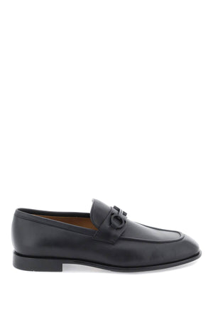 Ferragamo Gancini Hook Ornament Loafers - EEE Fit