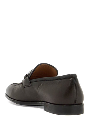 Ferragamo Classic Gancini Hook Loafers for Men