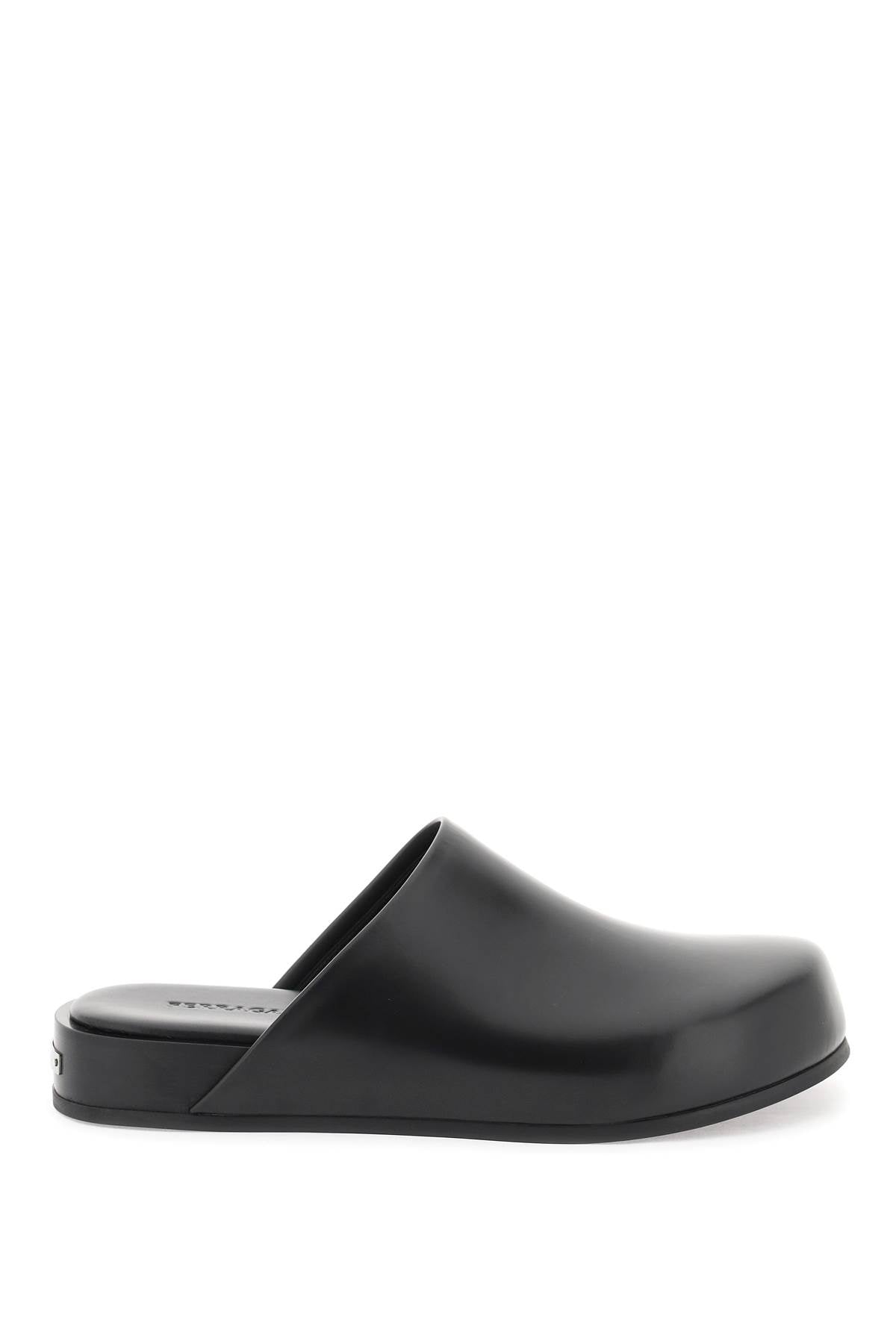 Ferragamo Smooth Leather Clogs for Men