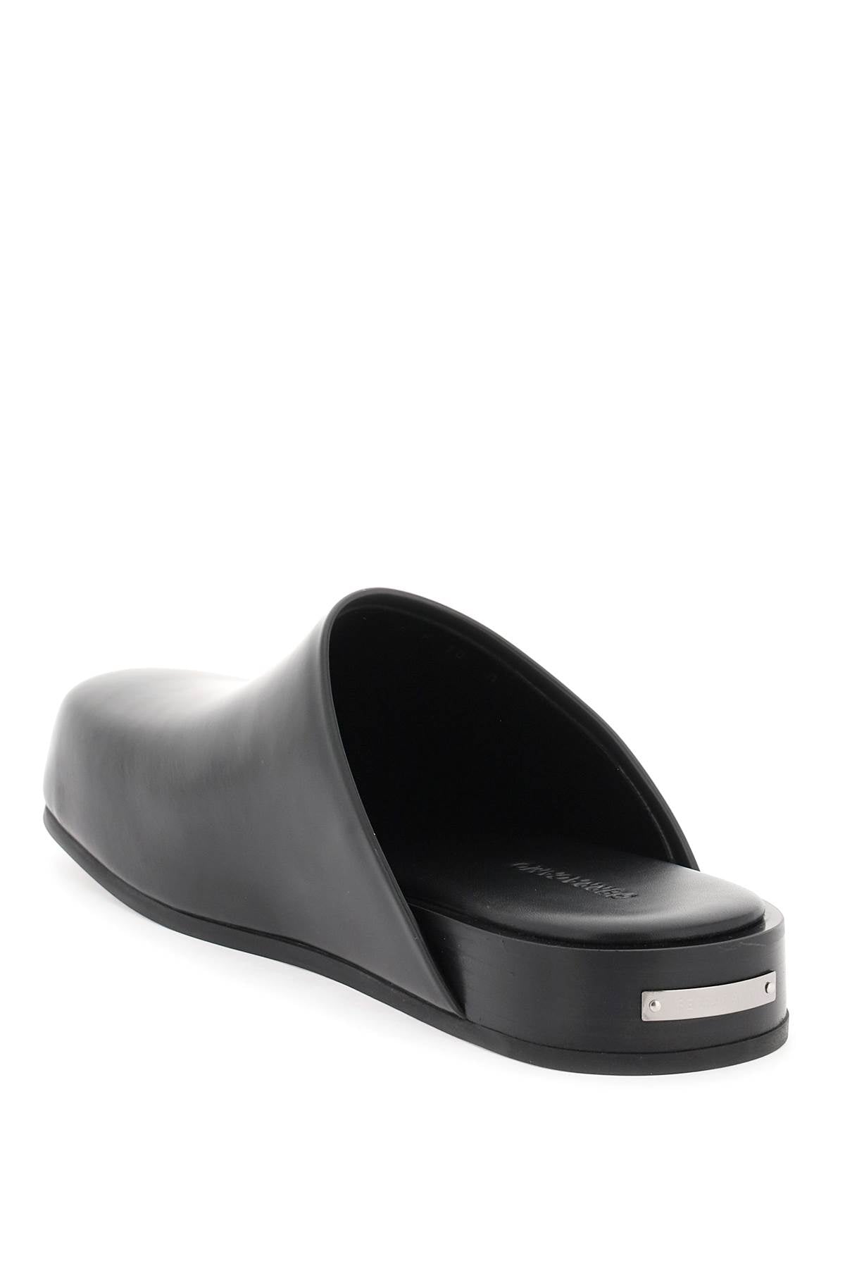 Ferragamo Smooth Leather Clogs for Men