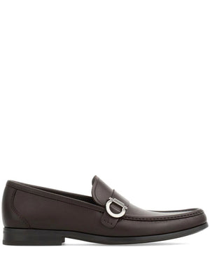 Ferragamo Smooth Leather Loafers for Men - EEE Fit