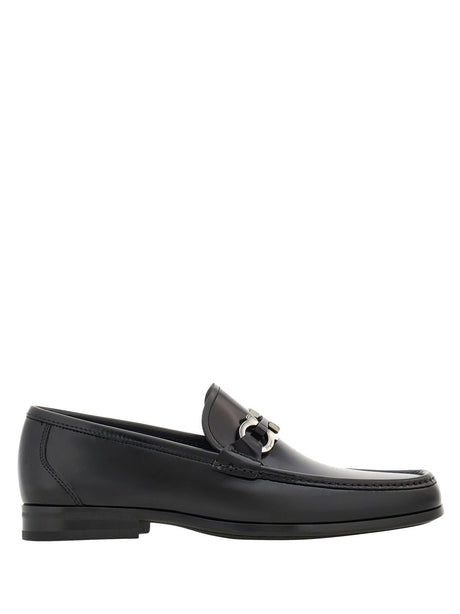 Ferragamo Gancini Hook Ornament Moccasin