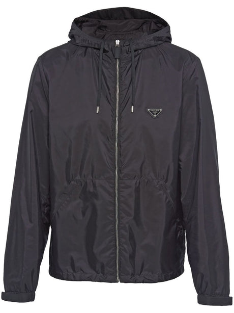 PRADA Hooded Zipper Re-Nylon Jacket