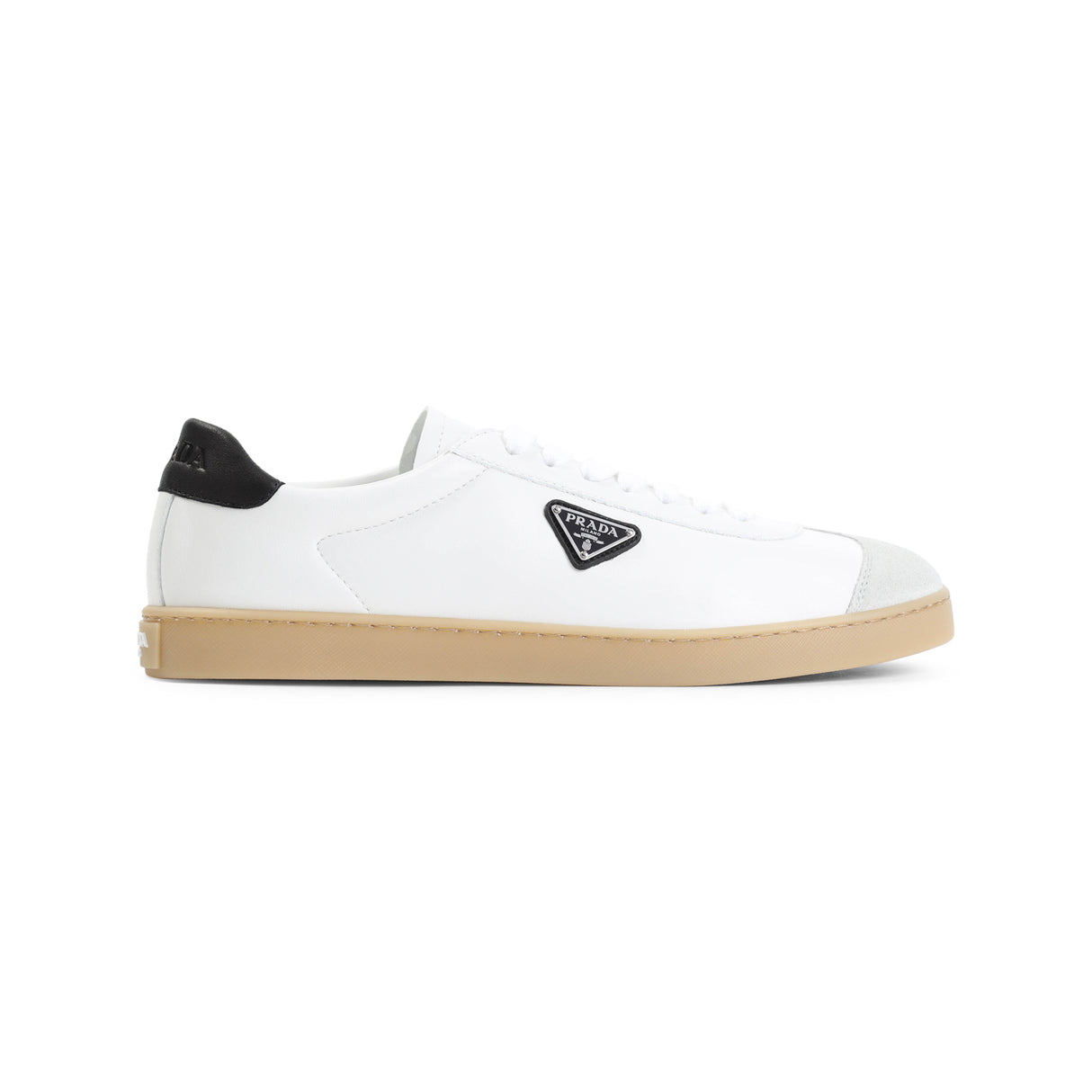 PRADA 100% Leather Sneakers - SS25