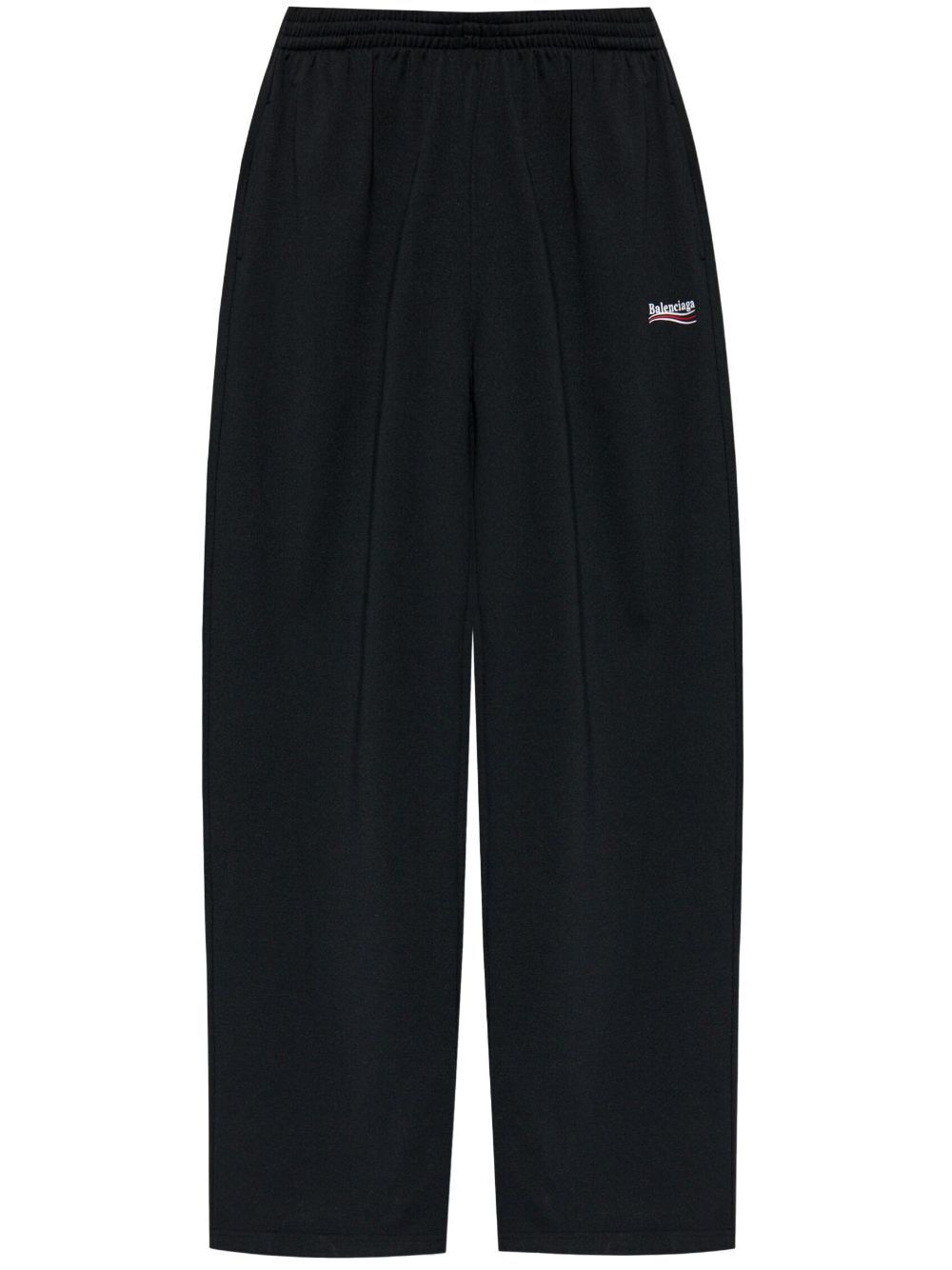 BALENCIAGA Political Campaign Logo Track Pants for Men