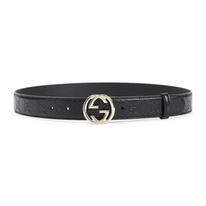 Guccissima 30 Leather Belt