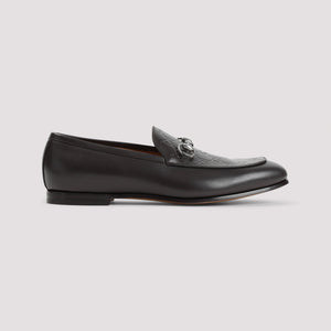 GUCCI Elegant Leather Loafers