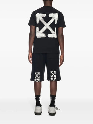 OFF-WHITE Mini Spray Arrow Track Shorts