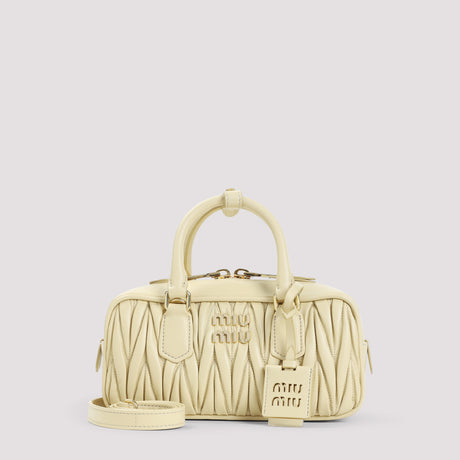 MIU MIU Men's Mini Lamb Leather Handbag - SS25