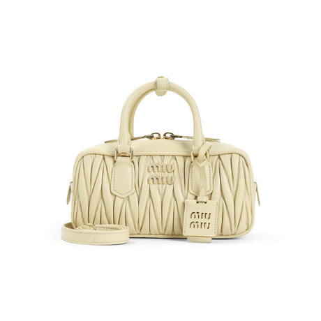 MIU MIU Men's Mini Lamb Leather Handbag - SS25