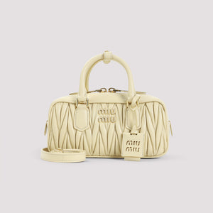 MIU MIU Men's Mini Lamb Leather Handbag - SS25