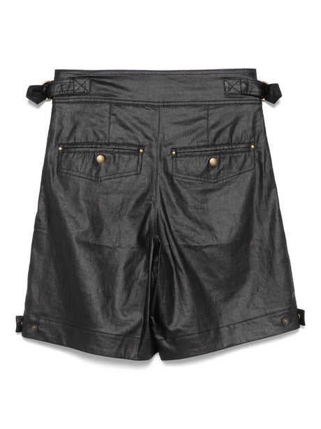 ISABEL MARANT Men's Mini Linen/Flax Blend Shorts